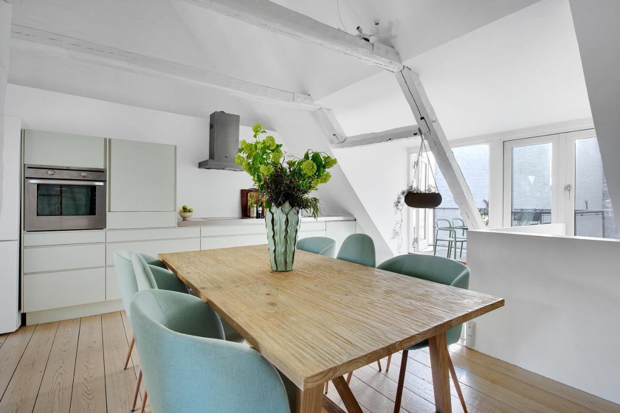 Sanders Main - Endearing Two-Bedroom Duplex Apartment With A Balcony Next To Magical Nyhavn Copenhague Exterior foto